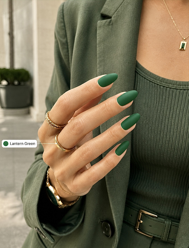 Kostka Polish Gel Color Lantern Green 15 ml - Image 3