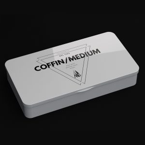 Kostka Gel Tips - Coffin Medium -Prefilled