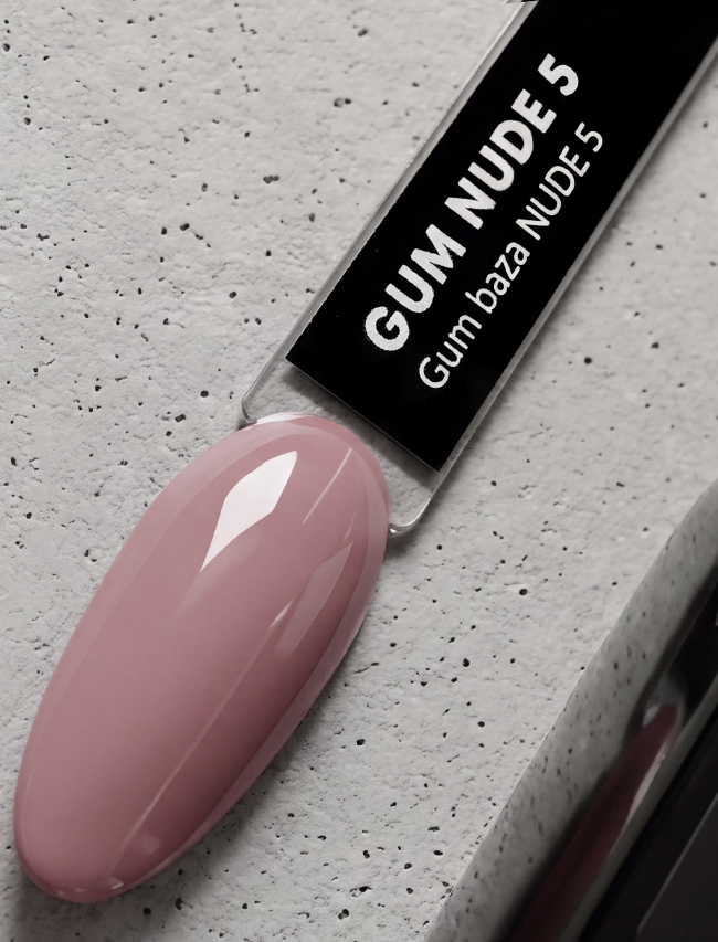 Kostka Polish Rubber Base Gum Nude 4 15 ml - Image 2