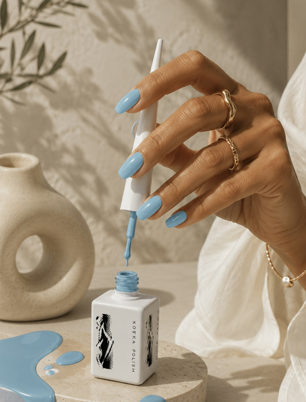 Kostka Polish Gel Color Arctic Pool 15ml - Image 2
